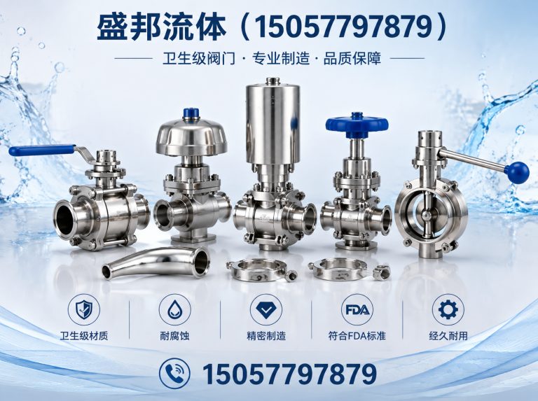 乐清市卫生级蝶阀展示图